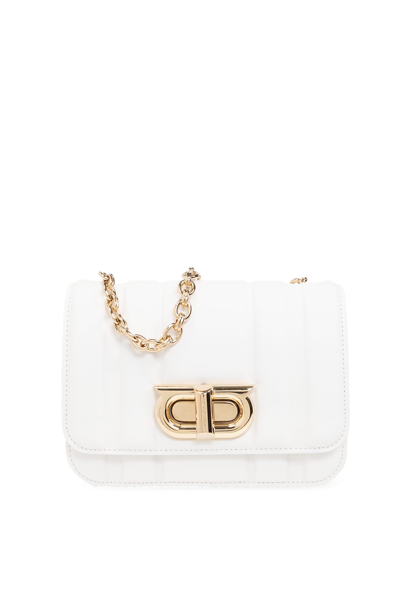 Ferragamo deals white bag